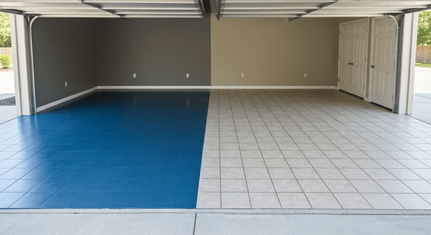 Garage Flooring Tiles vs Epoxy: Which Wins in Rockwall TX?
